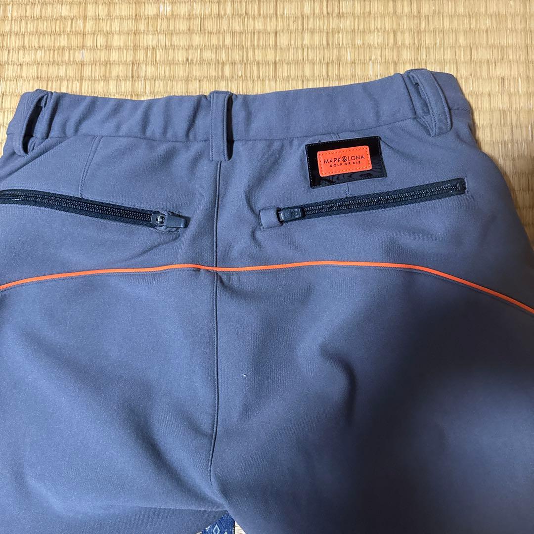 MARK&LONA ゴルフパンツ チャコールグレー