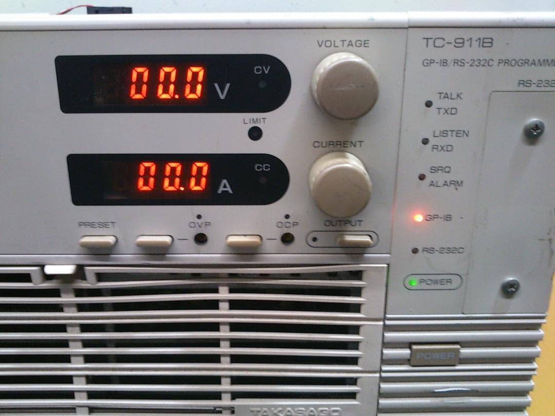 動作確認済　直流安定化電源 ズーム電源　高砂 EX-1500H2　240V25A