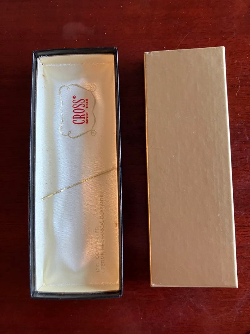 Cross 金メッキ 12KT ボールペン ビンテージ 箱付き