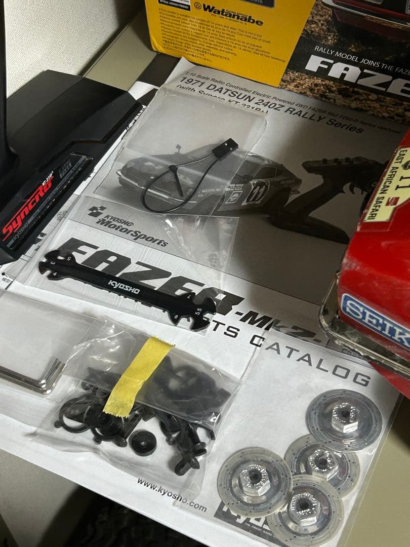 京商　1/10 ダットサン　240z ラリー　フェーザーmk-2 RTR