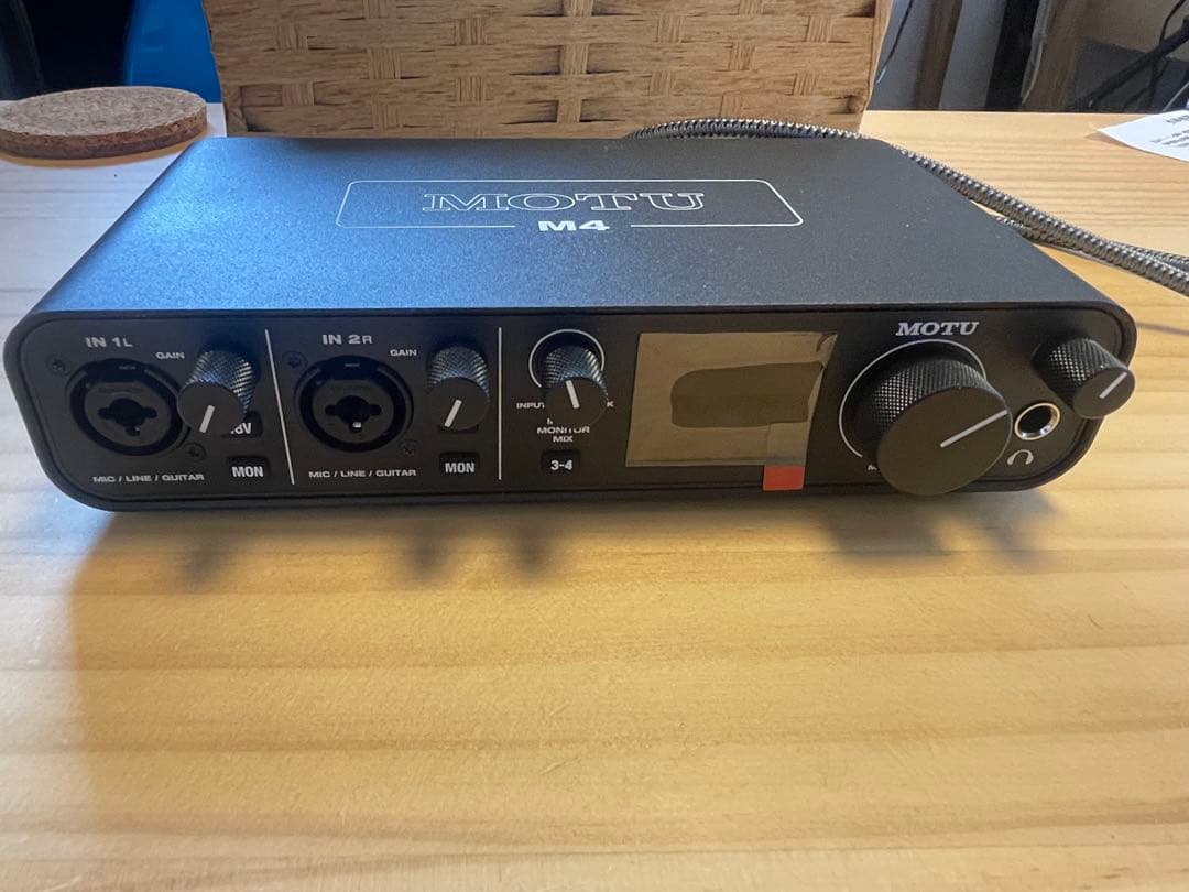 ⚠️訳あり　説明欄必読⚠️MOTU M4 オーディオインターフェイス