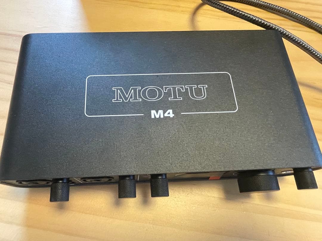 ⚠️訳あり　説明欄必読⚠️MOTU M4 オーディオインターフェイス