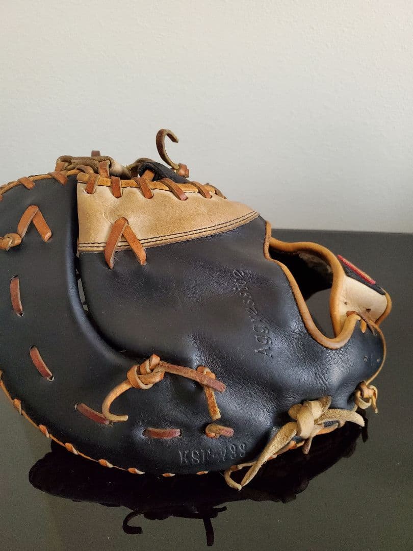 久保田スラッガー　ファーストミット　軟式　大人　刺繍無し　サブ硬式可能