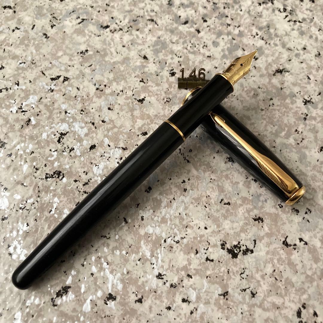 #146 オーバーホール済み 万年筆 パーカー SONNET ソネット 18k