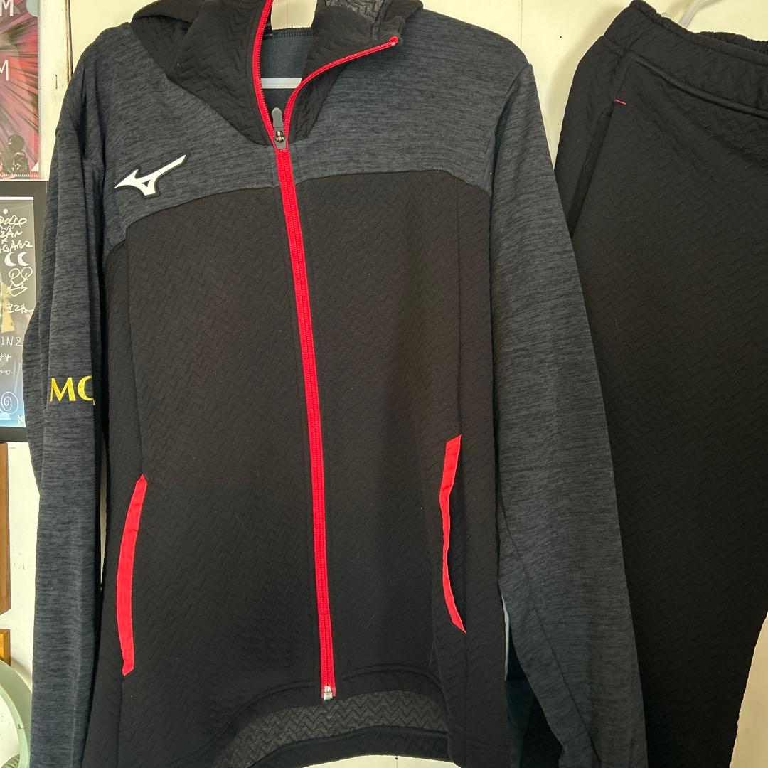 ミズノ MORELIA ブレスサーモフリースシャツ&フリースパンツ