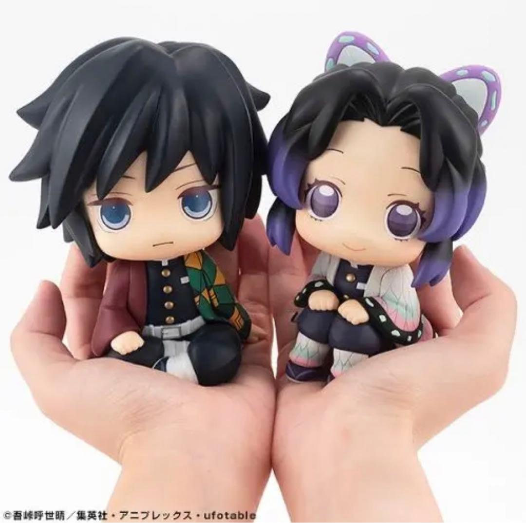 【新品未開封】るかっぷ／鬼滅の刃／冨岡義勇／胡蝶しのぶ／アニメイト特典缶バッジ付