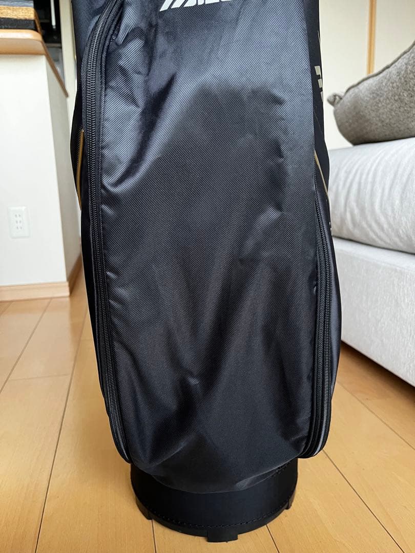 専用　ミズノ　MIZUNO RV03 キャディバッグ　軽量　メンズ 黒×ゴールド