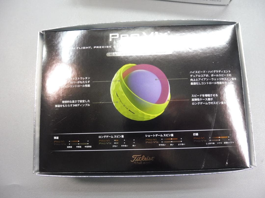 タイトリスト　PRO　V1X　2024 イエロー　2ダース　未使用品