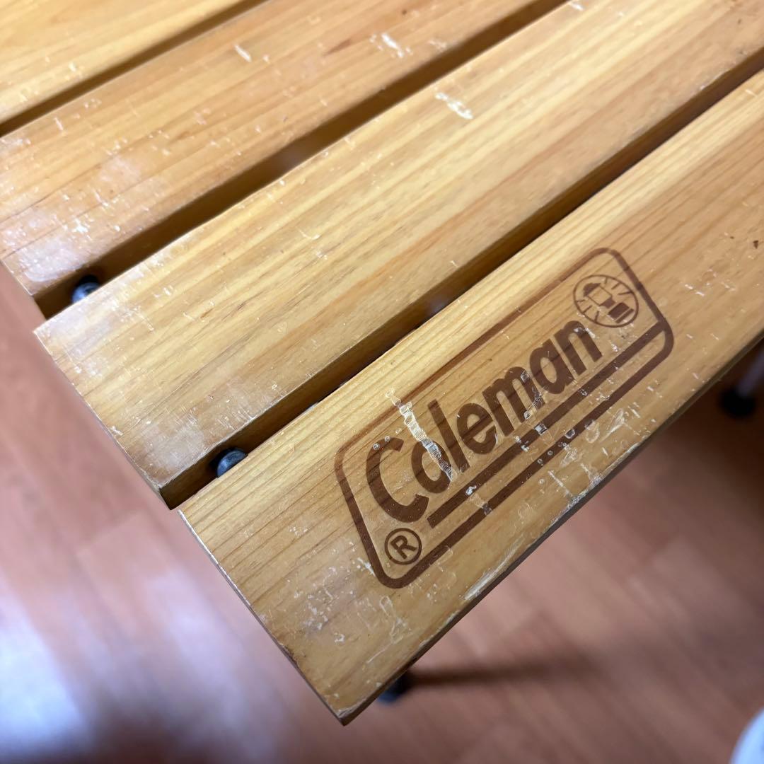 コールマン Coleman ナチュラルウッドロールテーブル　120