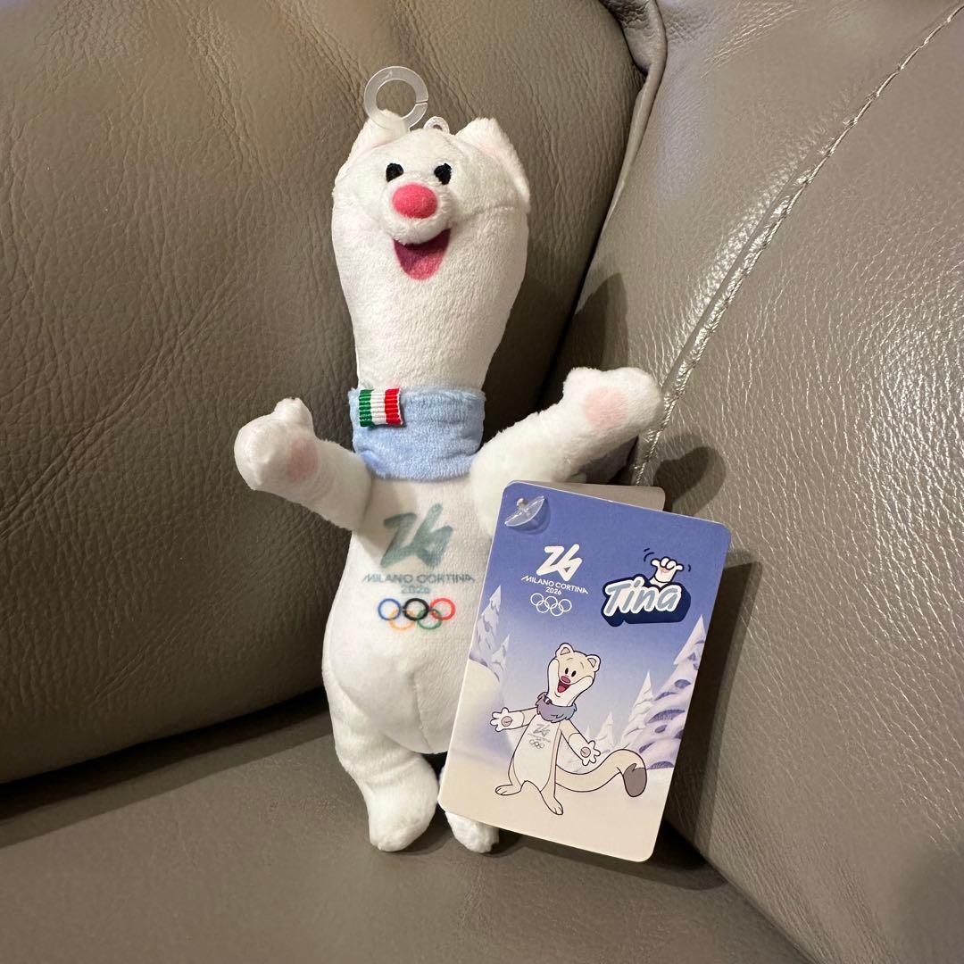 ミラノ・コルティナ2026オリンピック マスコット ティナ Tina 18cm