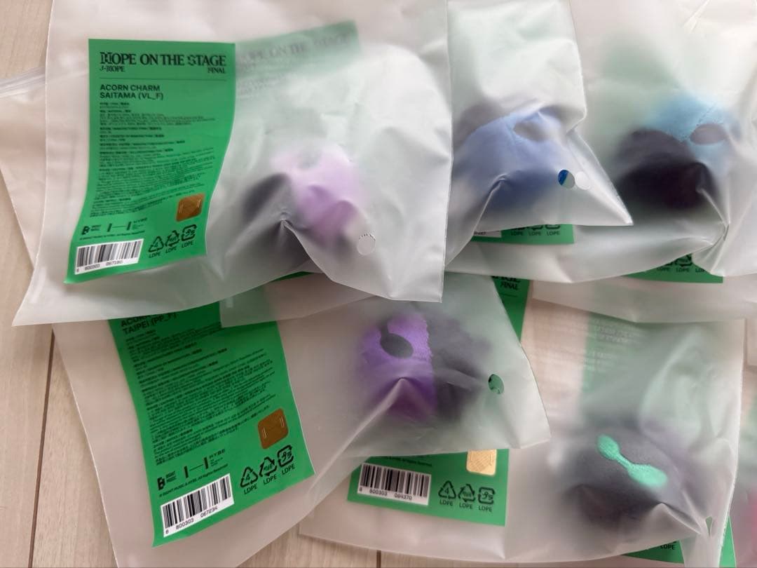 HOPE ON THE STAGE どんぐりキーホルダー j-hope 9種類