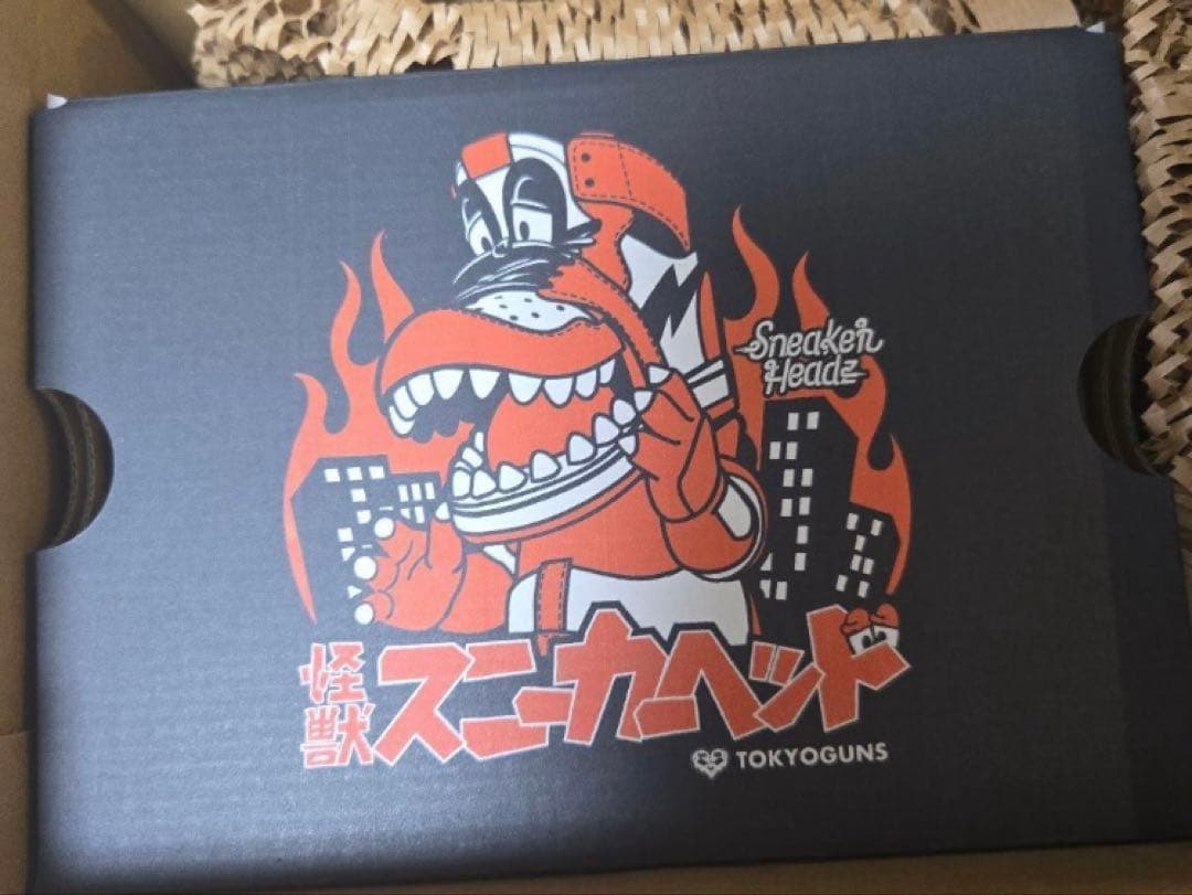 TOKYOGUNS　怪獣スニーカーヘッド　激レアブレッドカラー16.5センチ
