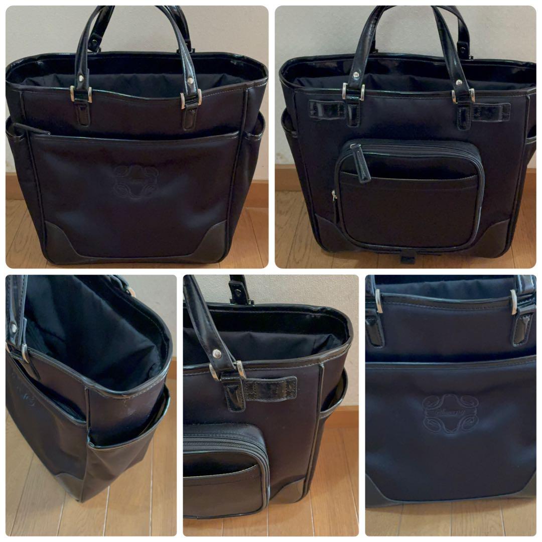 SWANY キャリーバッグ ショッピングカート ウォーキングバッグ 黒