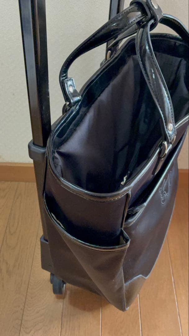 SWANY キャリーバッグ ショッピングカート ウォーキングバッグ 黒