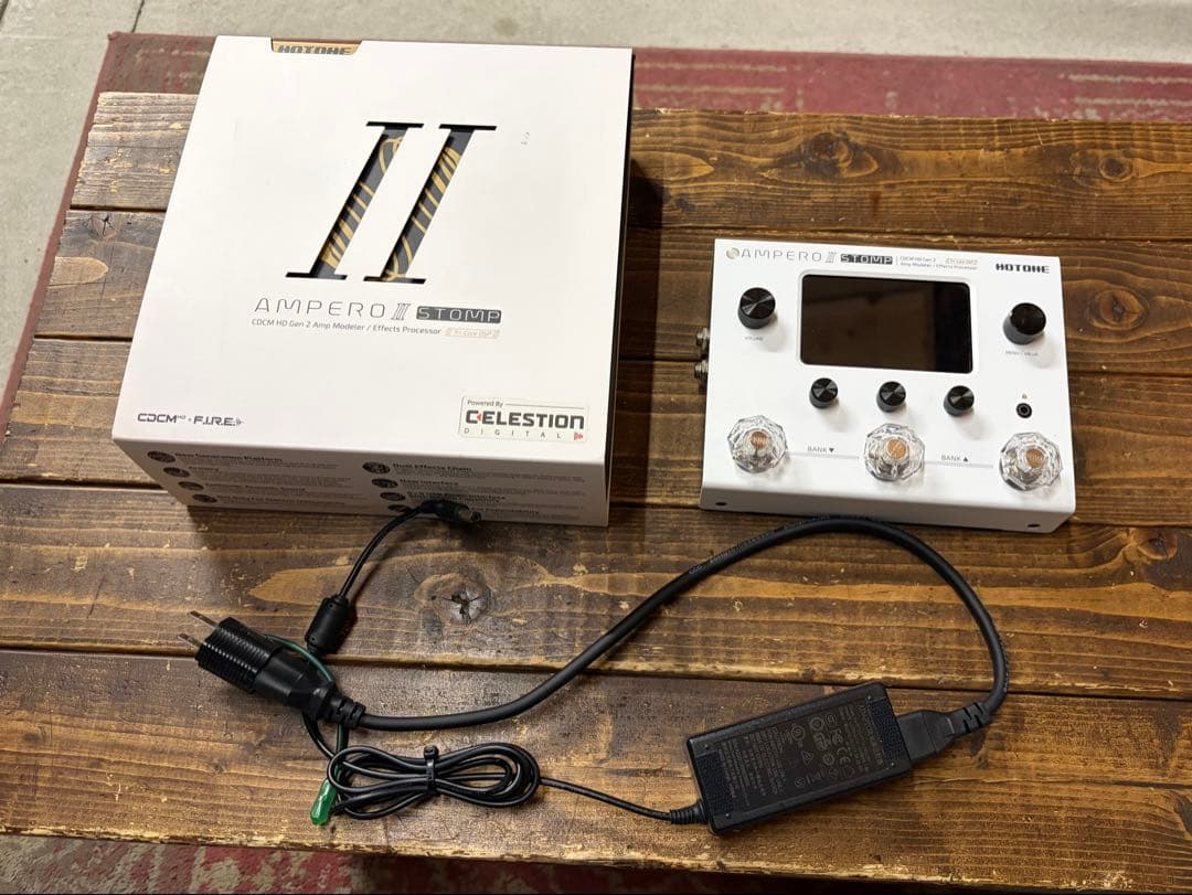 HOTONE AMPERO Ⅱ STOMP 【最新バージョンアップデート済み】