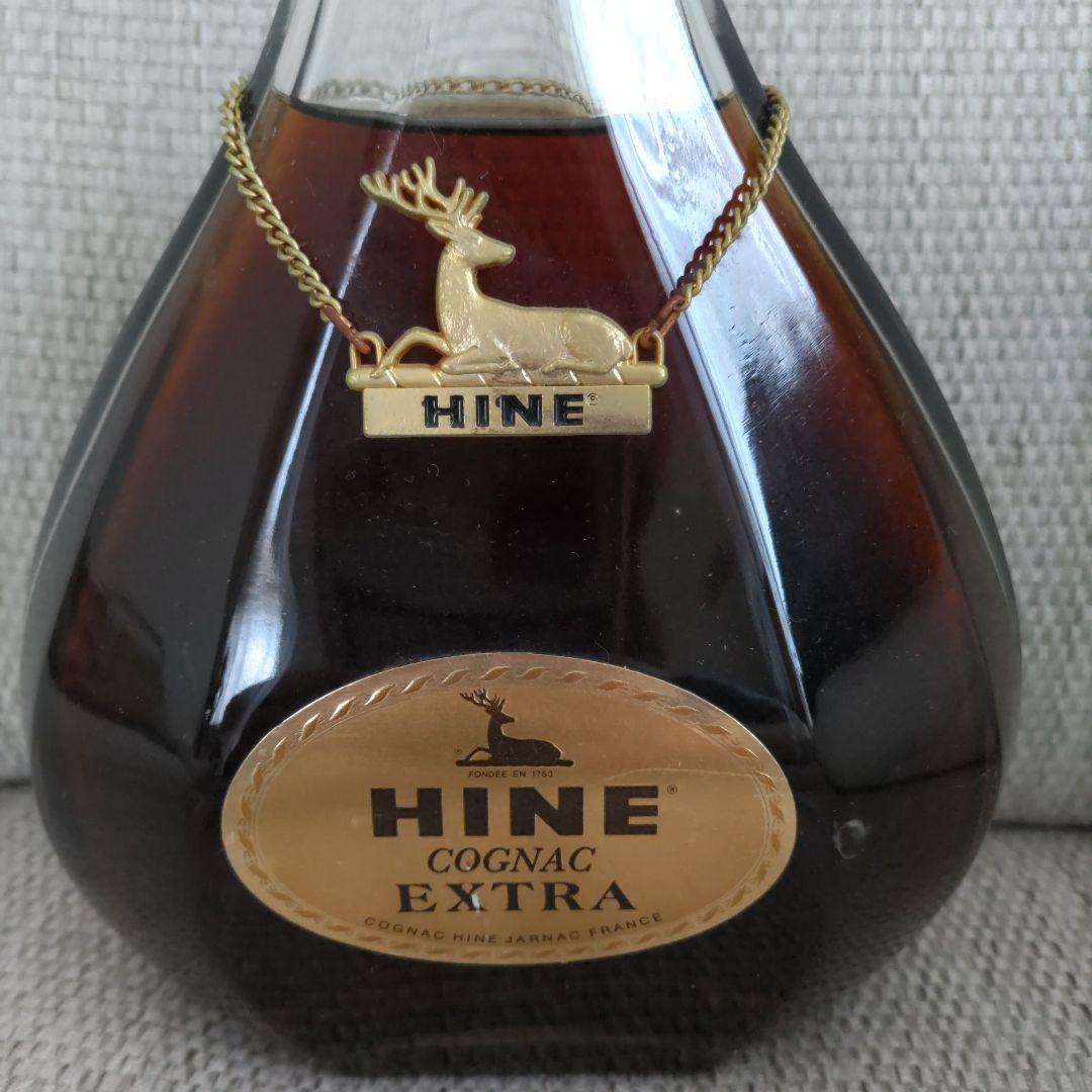 HINE コニャック EXTRA 金色の鹿付き♪