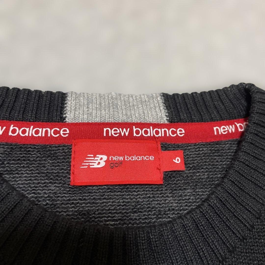 New Balance Golf ニューバランス ストライプニットセーター 6