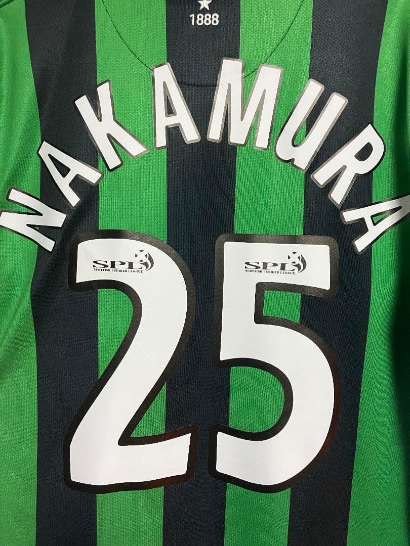 06-07 セルティック　中村俊輔　NIKEオフィシャル　アウェイユニフォーム