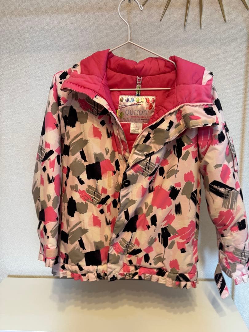 burton スノーボードウェアスキーウェア子供用Lサイズ 150〜160ピンク