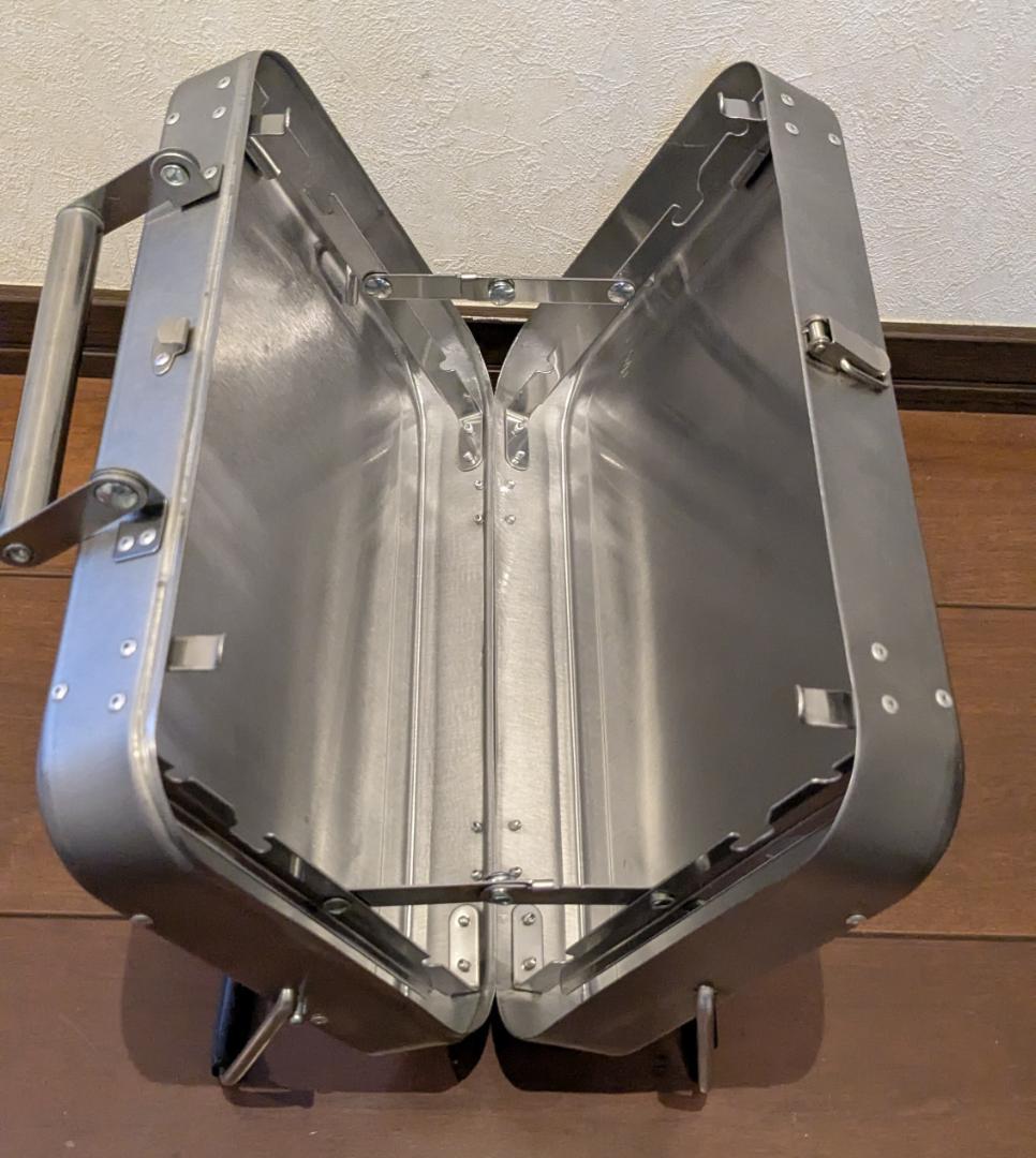 コールマン 170-9308 フォールディングテーブルトップステンレスグリル