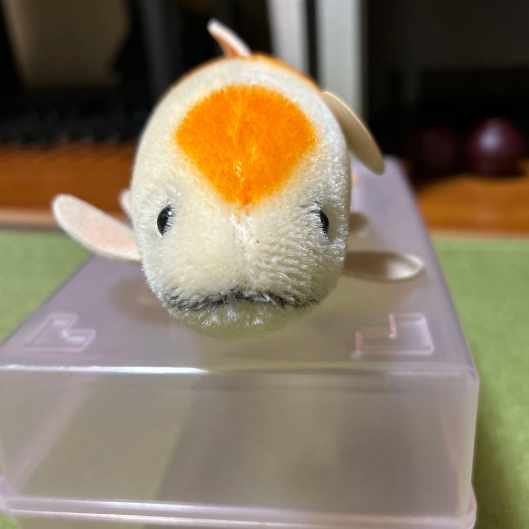激レア　シュタイフアニマル　コイ鯉　ぬいぐるみ