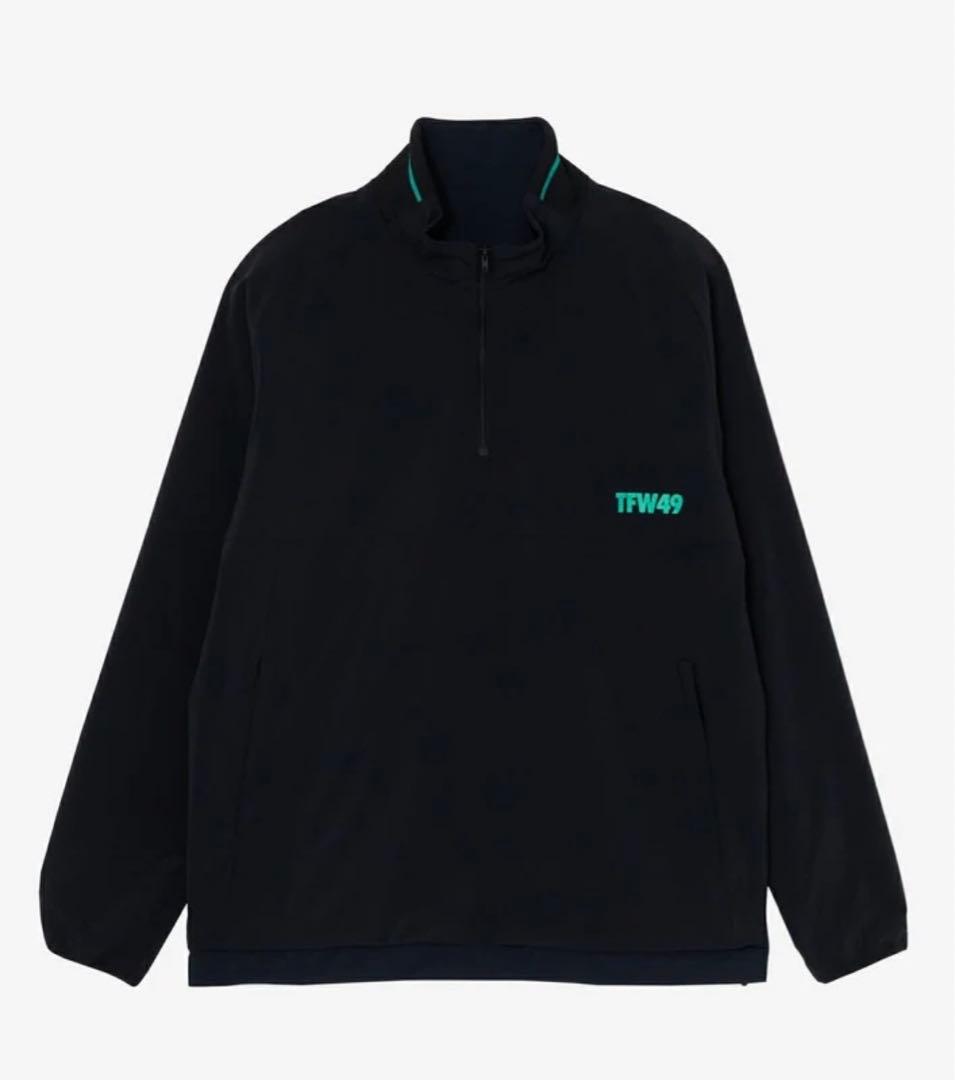 TFW49 ブラック ハーフジップジャケット