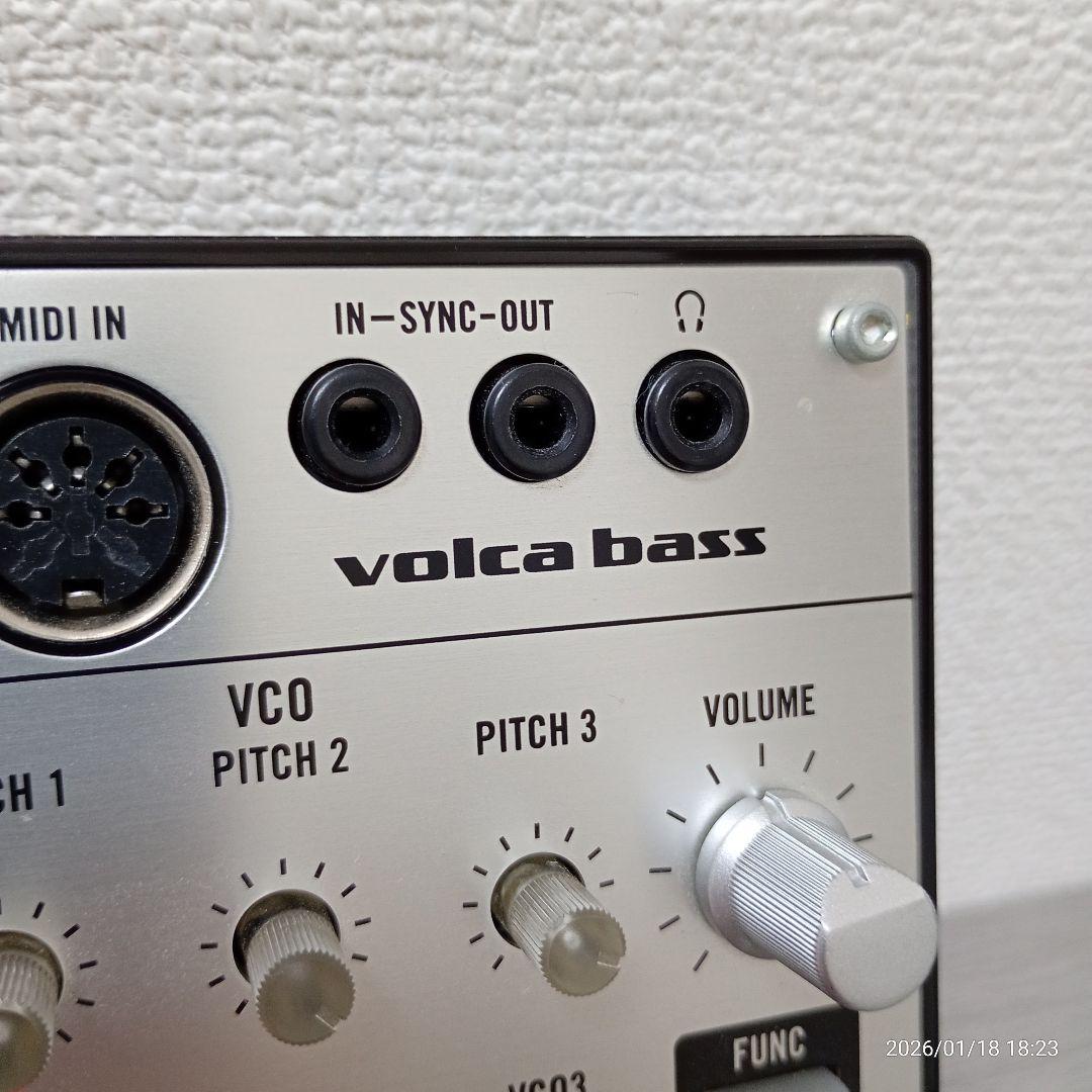 KORG volca bass アナログベースシンセサイザー　コルグ