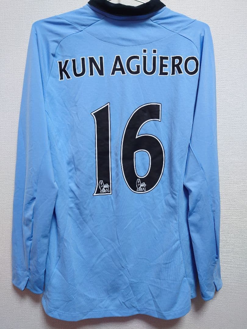 UMBRO　2012〜13 マンチェスターシティ　アグエロ　長袖　日本L相当