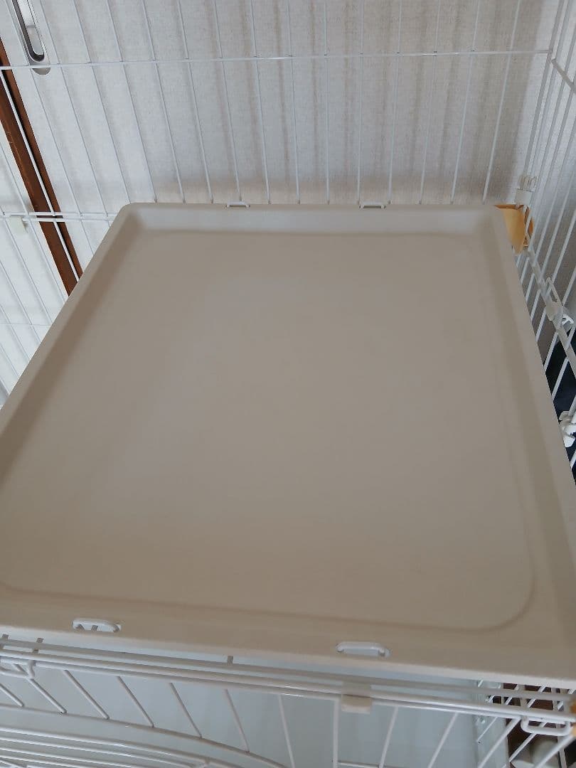 アイリスオーヤマ キャットケージ 3段 猫ゲージ ホワイト 多段