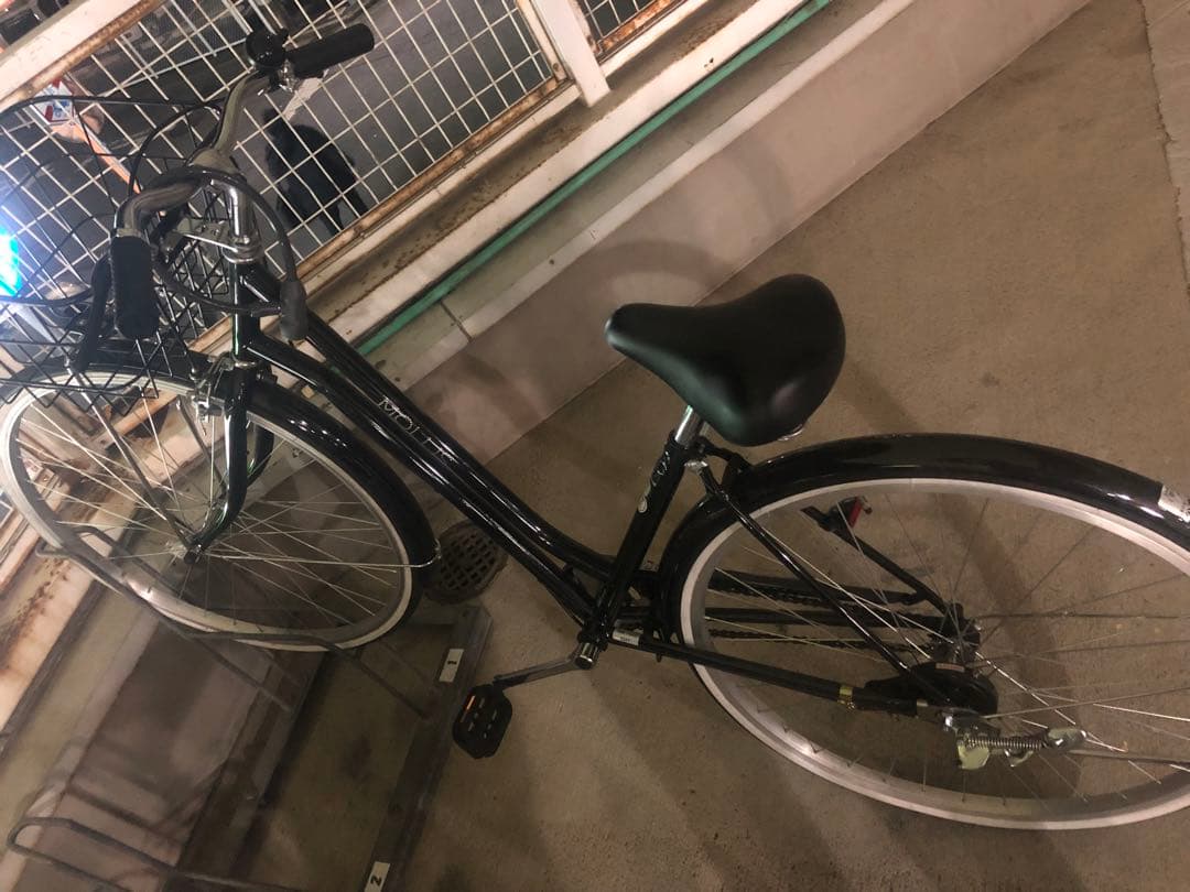 イオンバイク ブラック 27型 変速なし