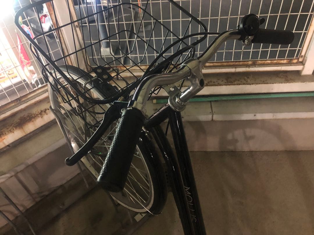 イオンバイク ブラック 27型 変速なし