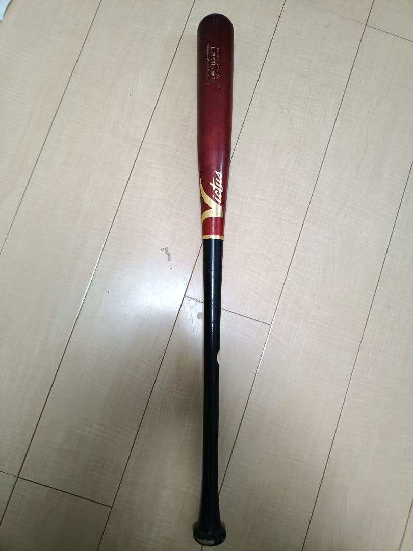Victus TATIS21 軟式バット タティスJrモデル 赤黒 木製