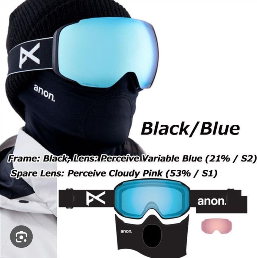 anon m2 ゴーグル ボーナスレンズ フェイスマスク