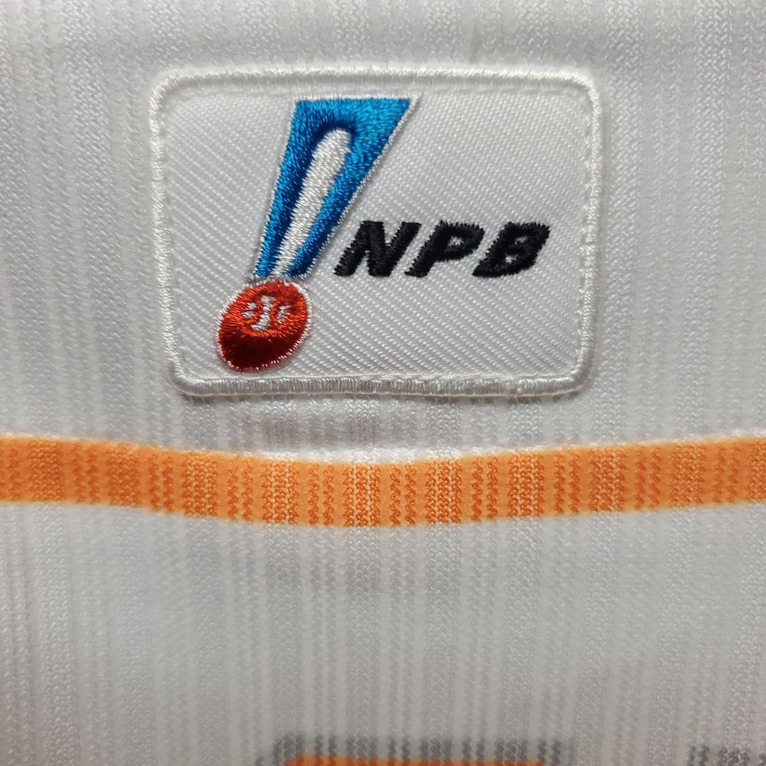 埼玉西武ライオンズ　オレンジリボンユニホーム　岸潤一郎選手　直筆サイン入り