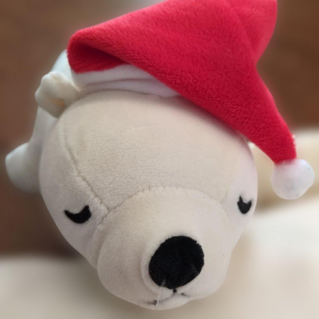 親子 しろくまぬいぐるみ 抱き枕 りぶはあと プレミアムねむねむアニマルズ