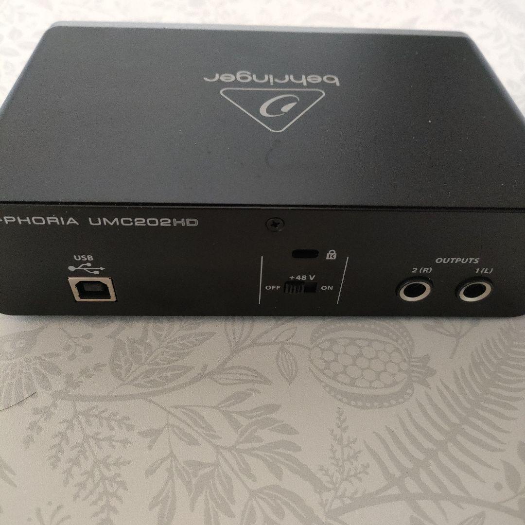 【動作確認済み】U-PHORIA STUDIO PRO UMC202HD セット