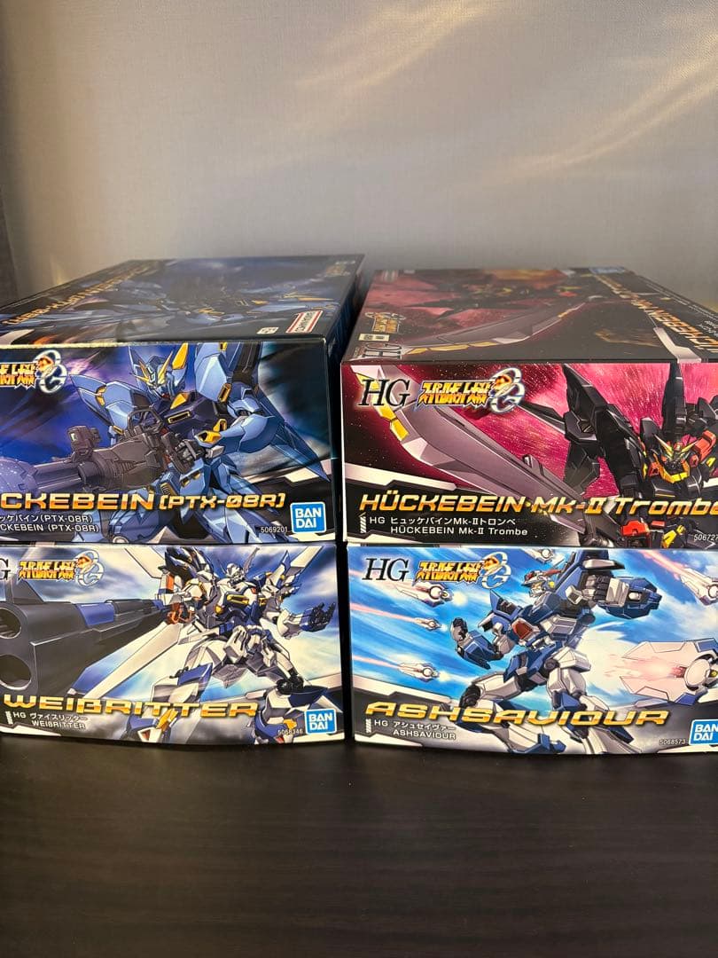 ヒュッケバイン、Mk-II トロンベ 、ヴァイスリッター 、アシュセイヴァー