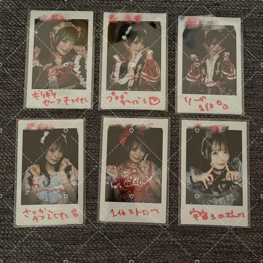 ヒロインズ iLiFE! 心花りり コメントあり チェキ