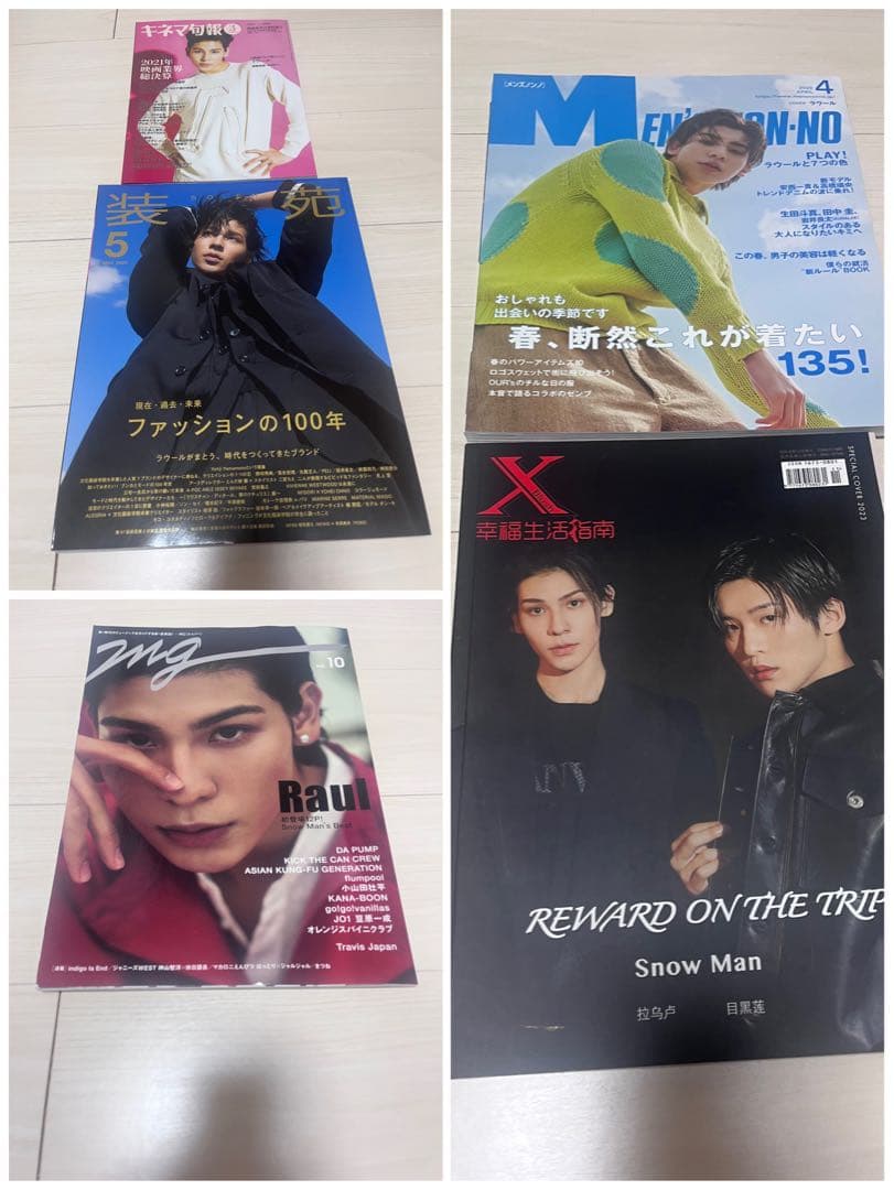 Man ラウール グッズまとめ売り アクスタ うちわ 公式写真 雑誌