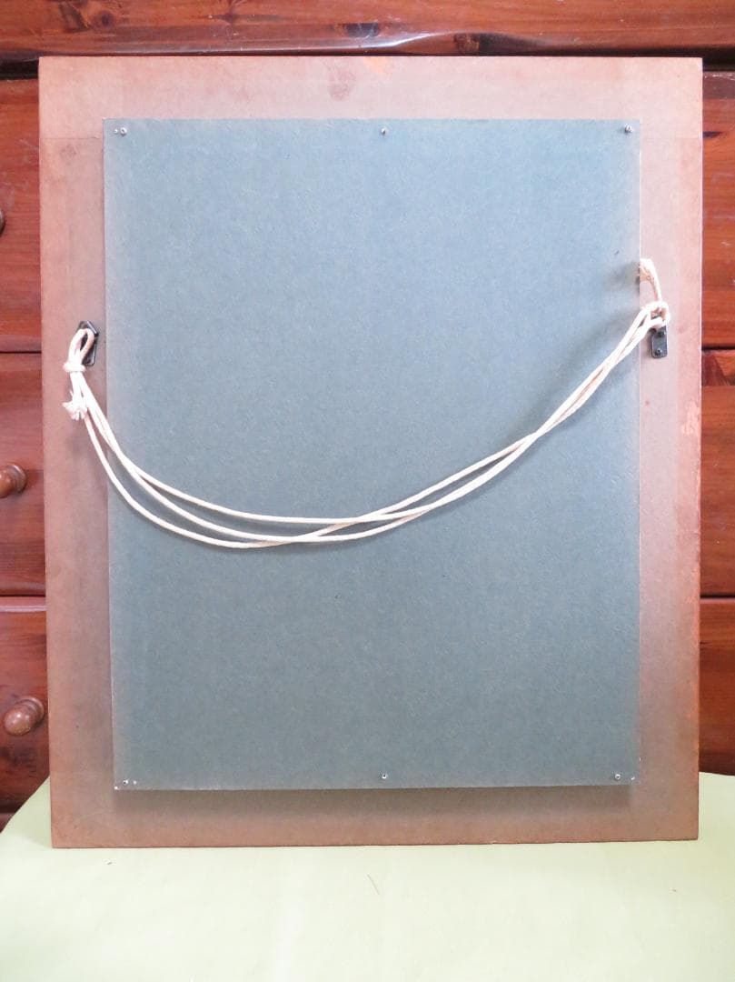 市川元晴 　「菜の花と少女」　油彩　 F6号　ル・サロン永久会員　 三軌会会員