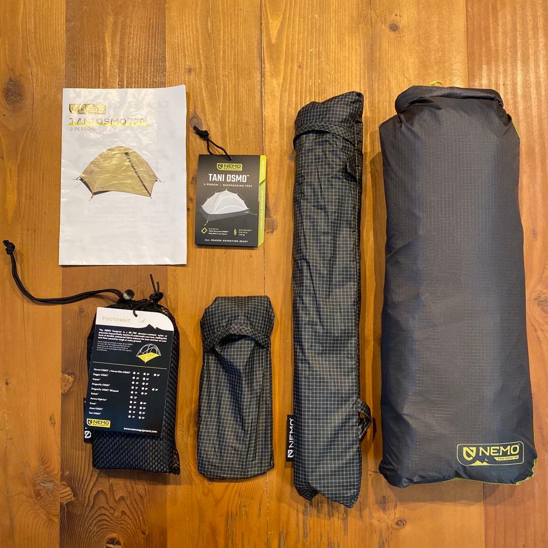 【フットプリント付】 ニーモ NEMO タニ オズモ 2P NM-TNOS-2P