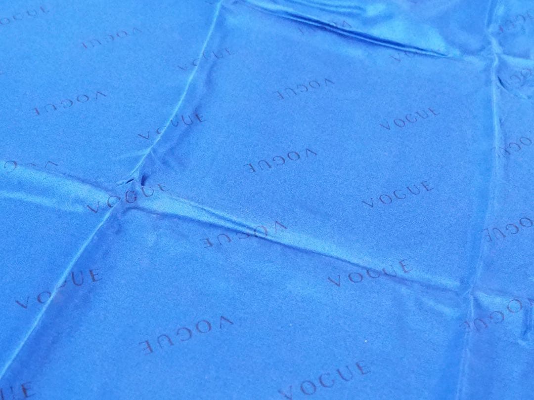 ビンテージ　VOGUE MOON スカーフ　アート　絵画　シルク100% レトロ