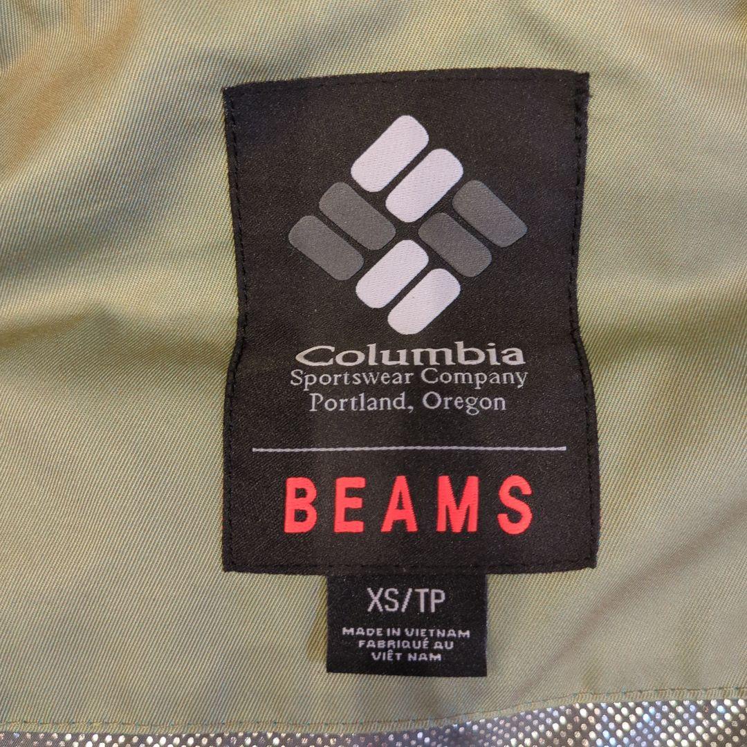 ビームス＋Columbia フィッシングジャケット 　XS カーキ