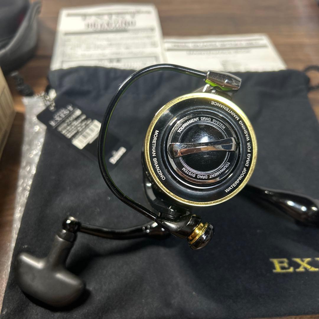 希少　イグジスト　ハイパーブランジーノカスタム2508R リール　シーバス　青物