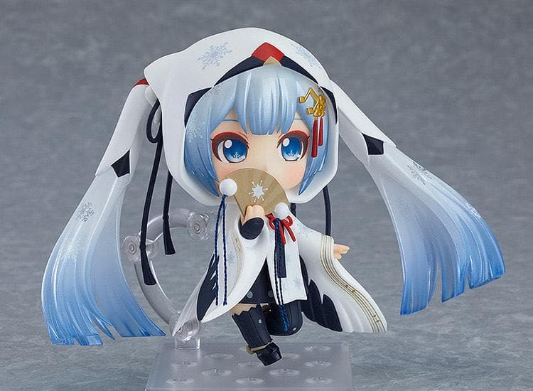 ねんどろいど　雪ミク　タンチョウ巫女Ver.　初音ミク　ボーカロイド　欠品なし