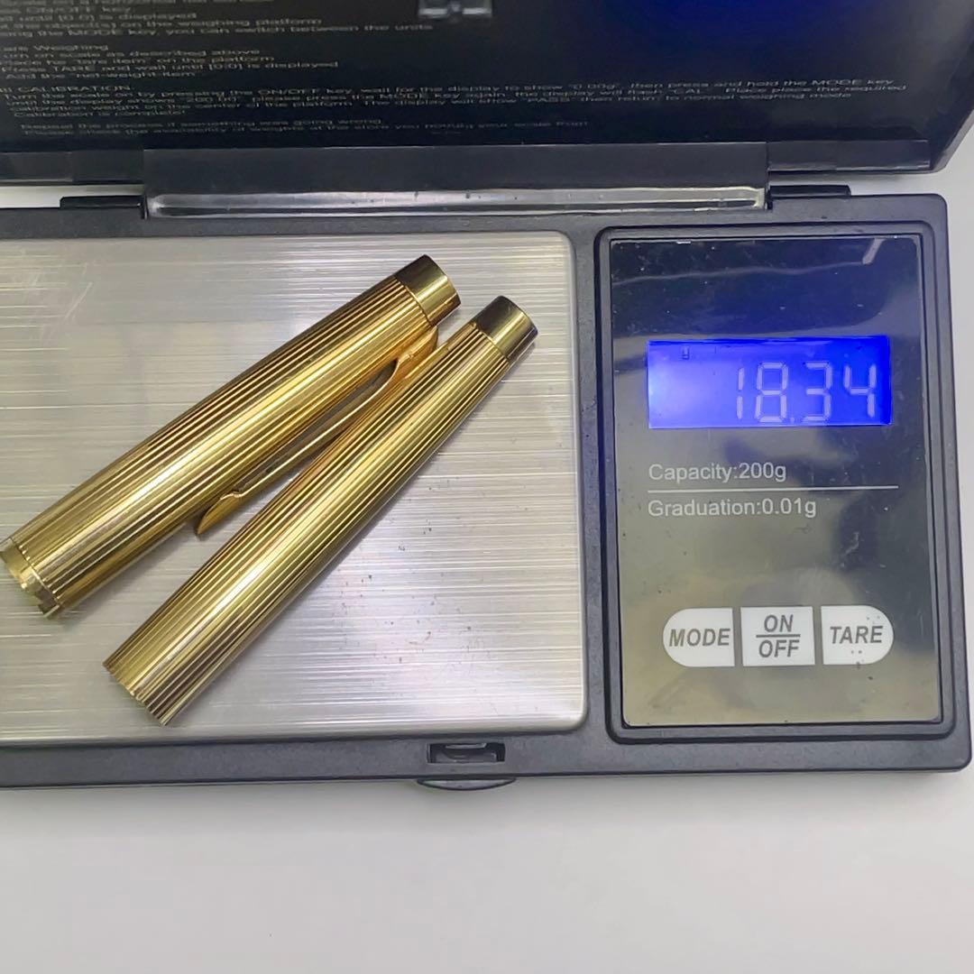 レア 希少 PLATINUM プラチナ 万年筆 14Kボディ 18Kペン先