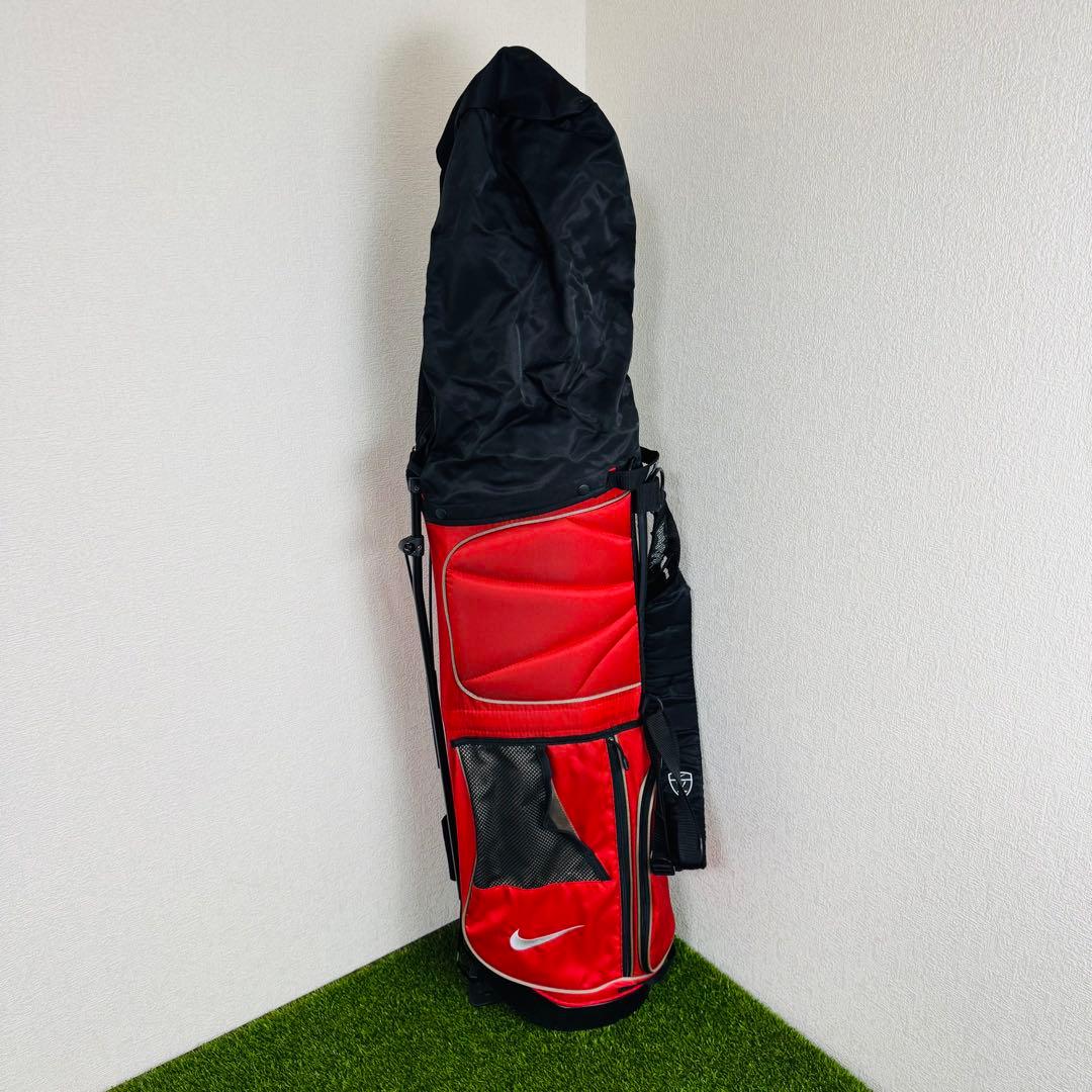 【軽量型】ナイキ NIKE スタンド キャディバッグ 赤