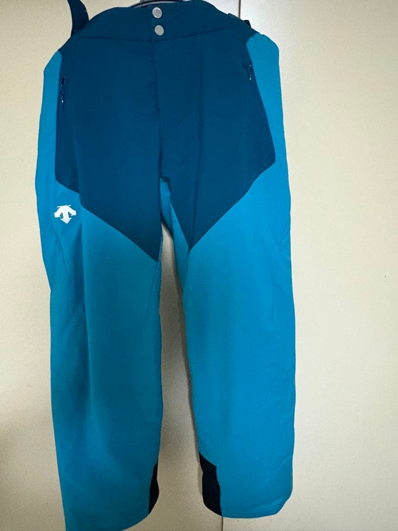 【XO, 上下】DESCENTE S.I.O 水色（スキーウェア）