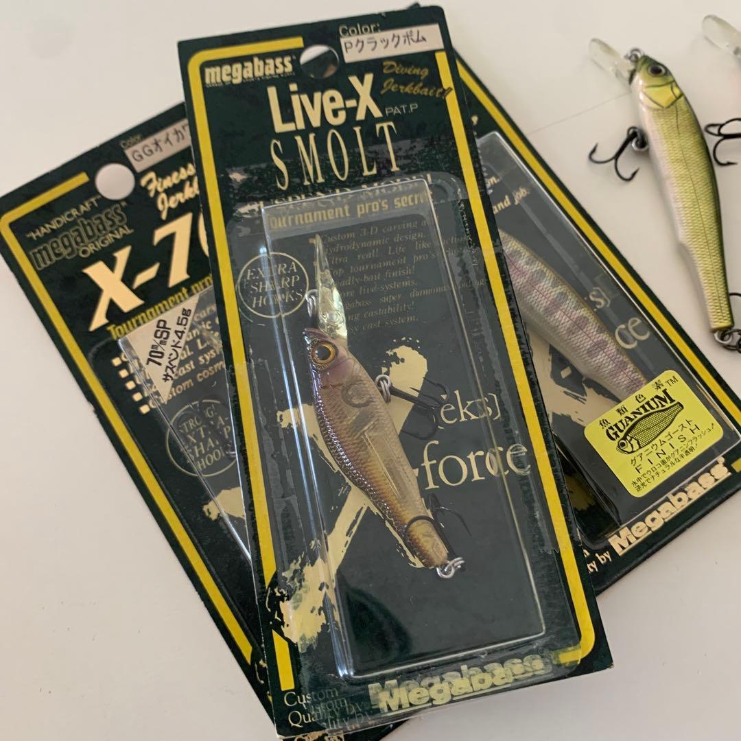 K*a様 メガバス　ライブXスモルト　X-55 X-70 検　マーゲイ　ビジョン