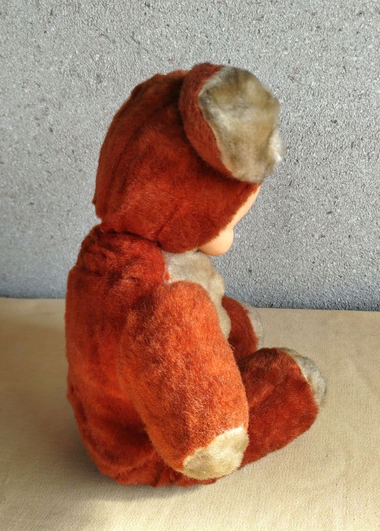 レア！ラバーフェイスドール　くまぬいぐるみ